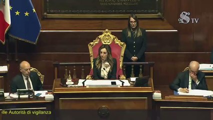 Tilde Minasi - Intervento in Senato (23.04.25)