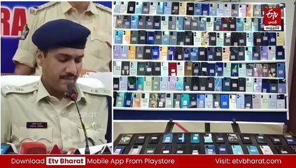 రూ.6 కోట్లు విలువ చేసే 3,300 చరవాణిలను రికవరీ