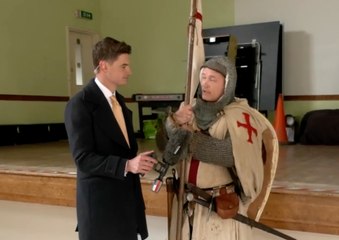 St George's Day: Patron saint impersonator talks up importance of English celebration on GB News