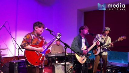 Watch as new Isle of Man band Loft 47 light up Laxey with sold-out debut gig