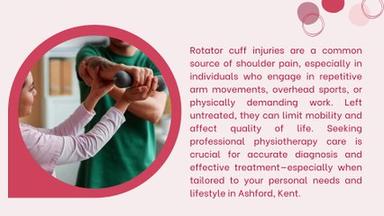 How Can Rotator Cuff Injuries Be Treated with Physiotherapy