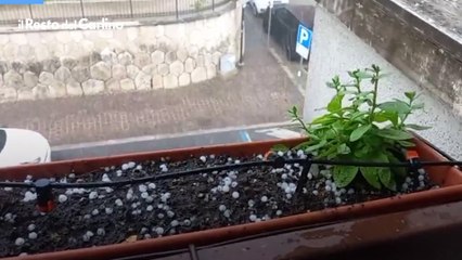 La grandine del 23 aprile 2025 ad Ascoli Piceno, il video