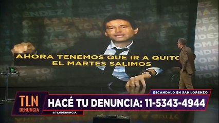 Moretti reconoce cuánta plata le da a los barra bravas