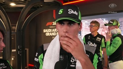 BORTOLETO FALA SOBRE CORRIDA EM JEDDAH E QUASE ACIDENTE COM ALONSO