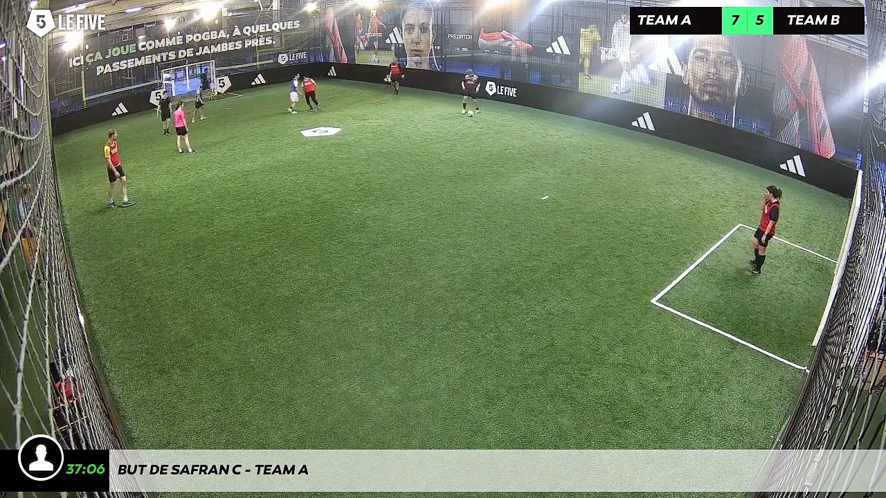But de Safran C - Team A