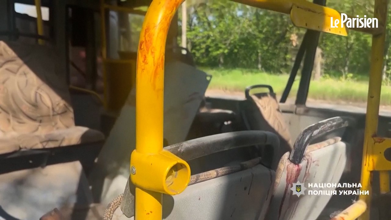 Ukraine : une attaque de drone russe contre un bus fait 9 morts