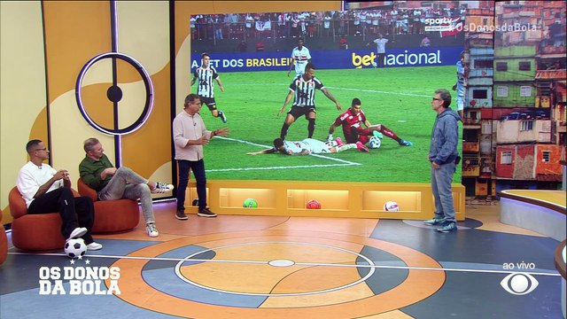 Neto e comentaristas opinam sobre lances polêmicos da rodada no Brasileirão