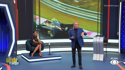 Galvão Bueno revela o que achou do seu personagem na série sobre Senna