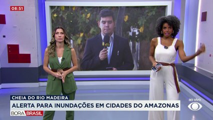 Defesa Civil Nacional emite alerta para cheia do Rio Madeira no Amazonas