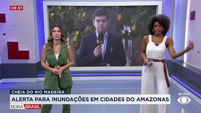 Defesa Civil Nacional emite alerta para cheia do Rio Madeira no Amazonas