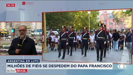 Javier Milei, presidente da Argentina, viaja à Roma para funeral do papa Francisco