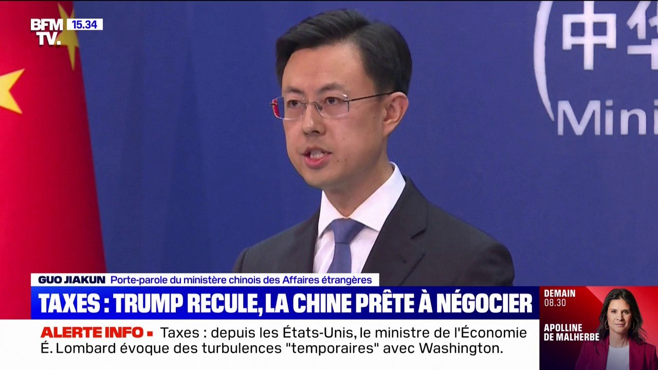 Droits de douanes Chine-États-Unis: "Les portes du dialogue restent grandes ouvertes", assure Pékin
