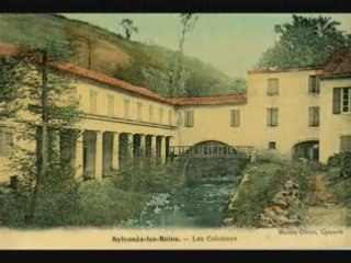les bains de Sylvanes carte postale