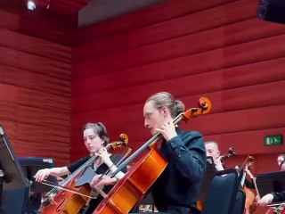 Olivia Jones-Singh plays at the National Youth Orchestra of Scotland