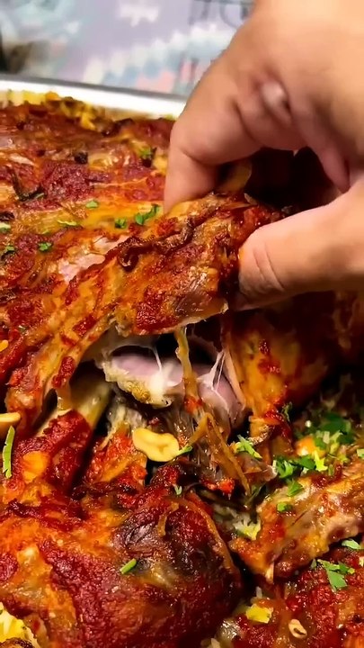 من اشهى ما رأته عيني 🤤 #مندي #لحم #الرياض #food #جوعني #usa #foryou