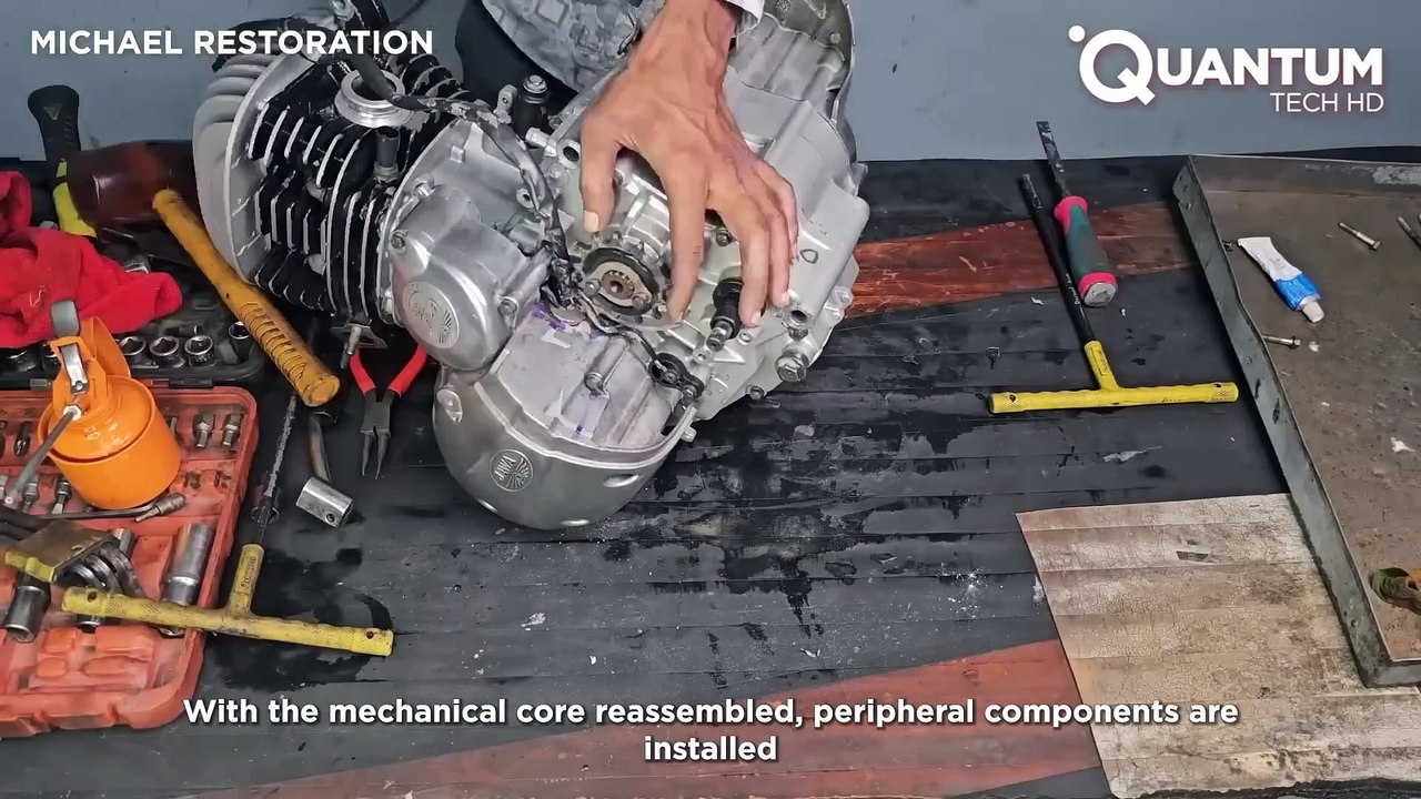 Man Revives an ABANDONED JAWA Motorcycle _ Start to Finish by @MichaelRestoration