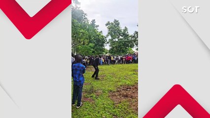 Homem se agarra a helicóptero em casamento de luxo e é preso após pouso de emergência