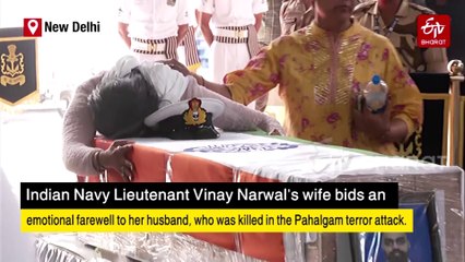 Married A Week Ago, Navy Officer Shot Dead By Terrorists In Front Of Wife At Pahalgam