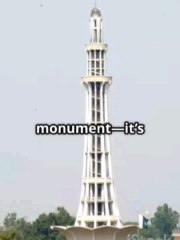 Minar e Pakistan, Historical Tower🗼