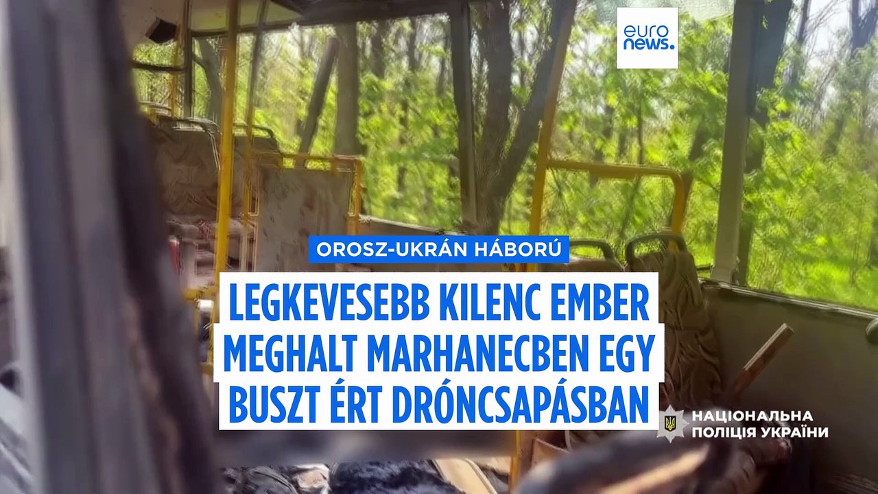 Orosz kamikaze dróntámadás Marganec városa ellen: 9 halott és legalább 42 sebesült