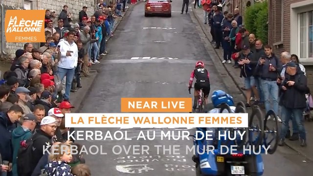 La Flèche Wallonne Femmes 2025 - Cédrine Kerbaol is the first to reach the Mur de Huy