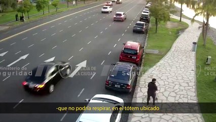 Una nena de 3 años fue salvada gracias a un Punto Seguro de la Ciudad
