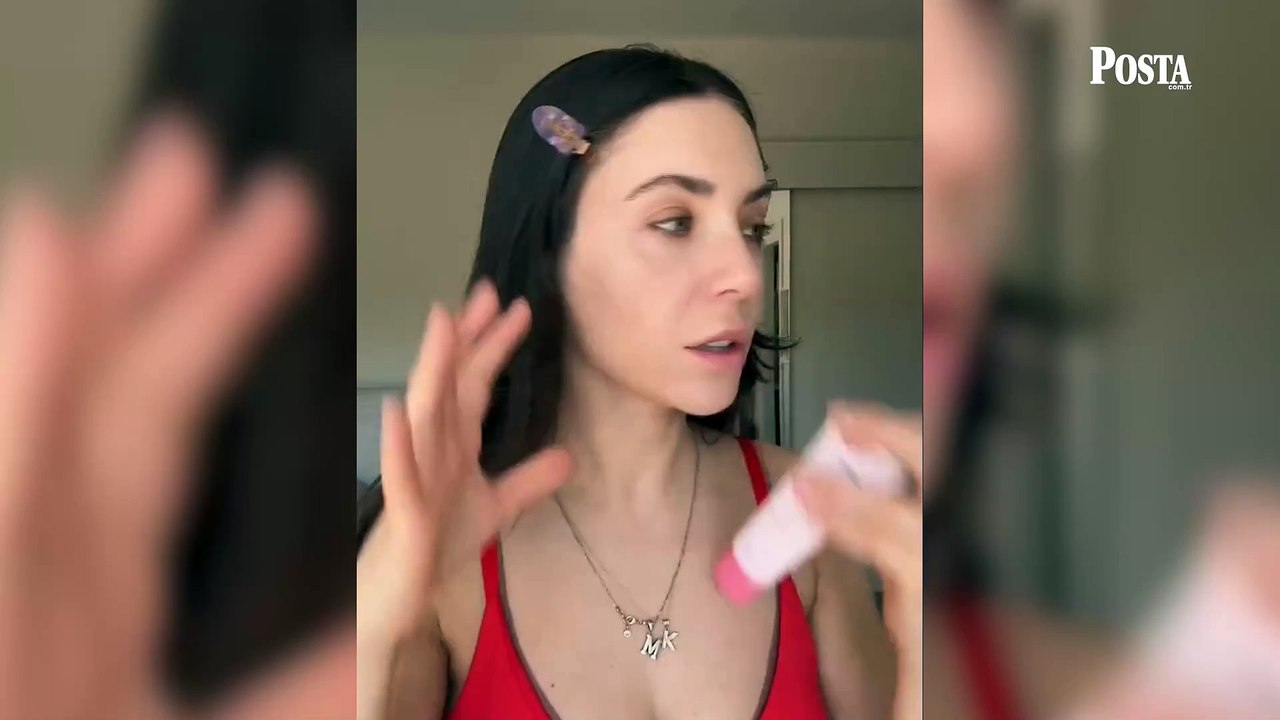 Oyuncu Fulya Zenginer evinde çekim yaparken depreme yakalandı!