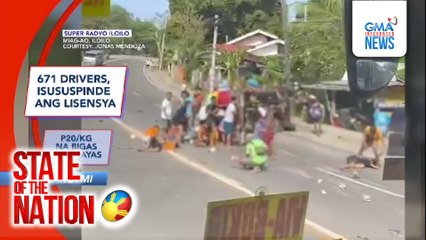 In Case You Missed It: 671 drivers, isususpinde ang lisensya; P20/KG na bigas sa Visayas | SONA