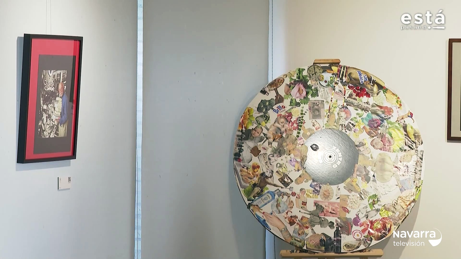 Obras de collage de 'Tacto Sutil Kollage Taldea'