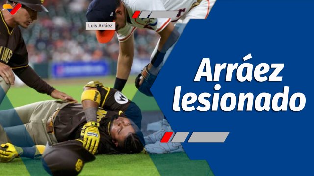 Deportes VTV | Grandes Ligas incluye a Luis Arráez en protocolo de conmoción cerebral