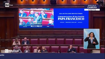 Conte  - Intervento alla Camera dei Deputati (23.04.25)