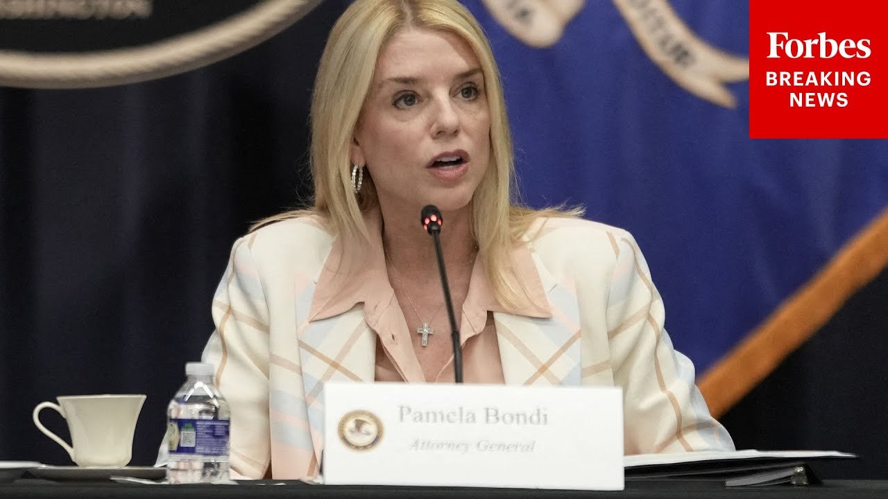 AG Pam Bondi Details Efforts By Trump DOJ To Curb Illegal Drugs, Stop Fentanyl