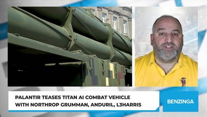 Palantir Teases TITAN AI Combat Vehicle With Northrop Grumman, Anduril, L3Harris