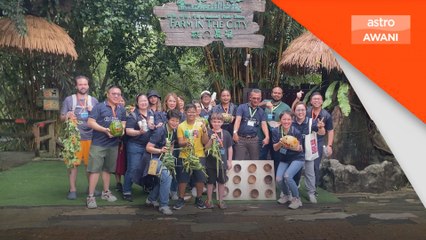 Staf Ascott Malaysia santuni pelbagai haiwan eksotik