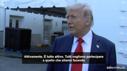 Usa, Trump: "In corso trattative con la Cina sui dazi"