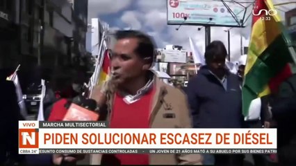 MARCHA MULTISECTORIAL: TRANSPORTE