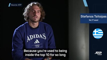 Tsitsipas aims to get back in the Top 10 after injury nightmare