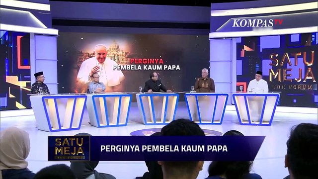 Pengalaman Berkesan bersama Paus Fransiskus: Teduh | Satu Meja