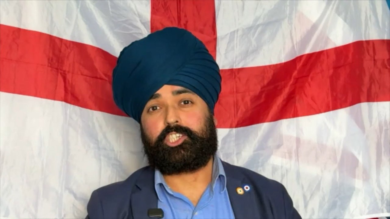 Keir Starmer is 'politicising' the English flag, Bhogal claims