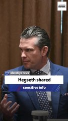 Radio presenter: Hegseth shared sensitive info