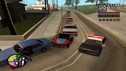 GTA SA BUSTED 61 (Part 2 of Team Fortress 2 characters edition)