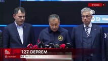 Ali Yerlikaya: 127 artçı deprem meydana geldi