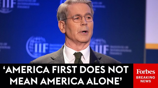 Treasury Secretary Scott Bessent Lays Out U.S. Global Trade Policy As U.S. Seeks New Deals