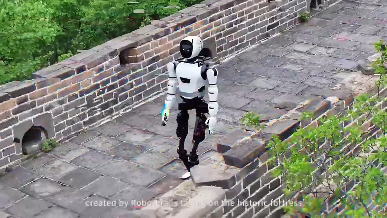 🤖 THIS Company Just Built the BODY for AGI! | AI Robot Climbs the Great Wall of China | AI Revolution
