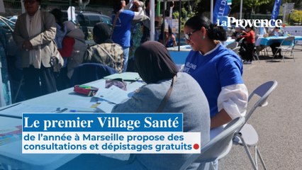 Le premier Village Santé de l'année à Marseille propose des consultations et dépistages gratuits