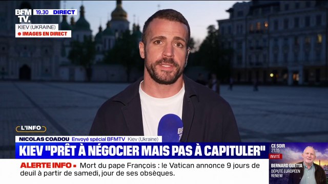 Le président ukrainien Volodymyr Zelensky, indique que l'Ukraine ne reconnaît pas légalement l'occupation de la Crimée par la Russie