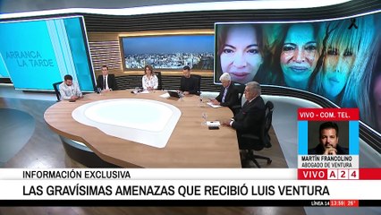 ⚠️ AMENAZARON DE MUERTE A LUIS VENTURA: "VAMOS A DECAPITAR A VOS Y A TU FAMILIA"
