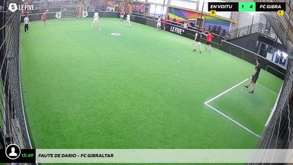 Faute de Dario - Fc Gibraltar