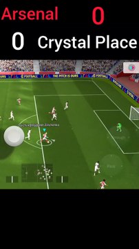 Arsenal vs crystal place #PremierLeague #highlight #Arsenal #CrystalPalace #efootball #viralpost2025