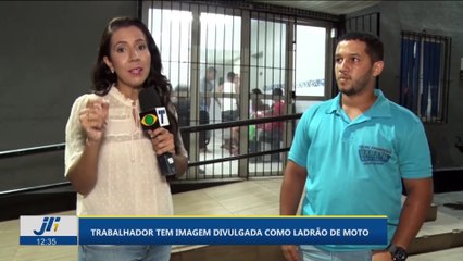 Trabalhador tem imagem divulgada como ladrão de moto